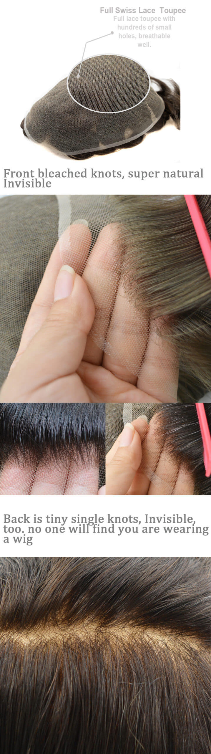 mens lace hair system