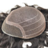 CUSTOM LW: Lace front Mono Human Hair Toupee for Men