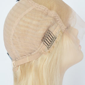 Blonde Color 613# Lace Front Hair Systems for Women