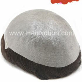 A-NCSM: 120% Density 0.04MM Super Thin Skin Wigs For Men Natural Hair Systems