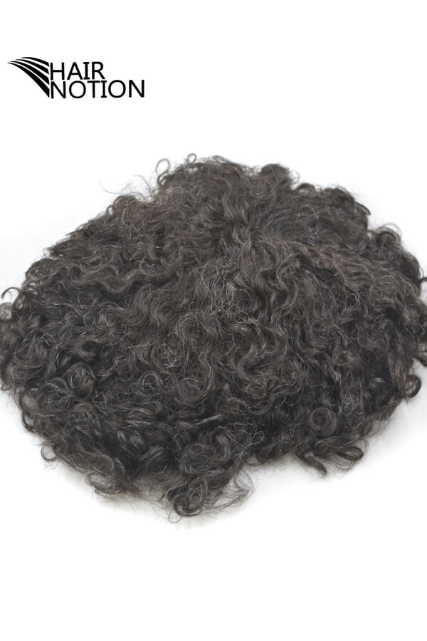 1.2 CM Wave Real Hair Injected Skin Human Hair Toupee Suppliers