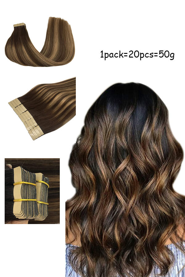 T1b-6-1b human hair extension