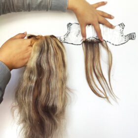 Customized FHP: Women's Real Human Hair Frontal Hair Piece
