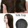 silk top hair topper for women