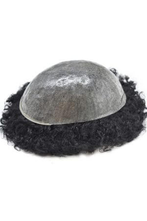 afro curl toupee for black men