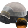 lace front mono toupee for men