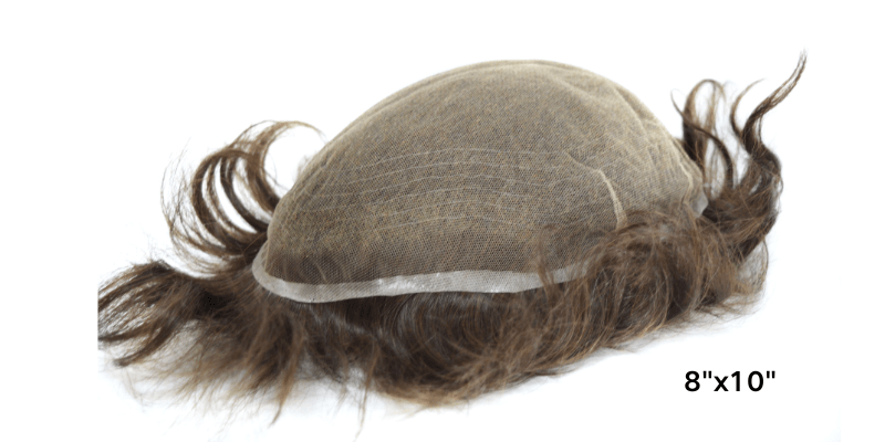 French lace Realistic Mens Wigs