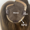 mono top hair toppers