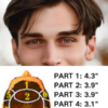poly thin skin men's toupee with side-part hairstyle poly thin skin men's toupee with side-part hairstyle