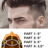 thin skin hair system with Hair Cut Style For Men