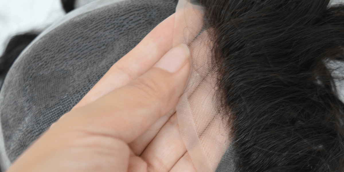 Front hairline bleached knots