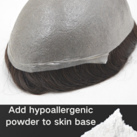 Astra: Anti-Allergy Ultra-Thin Skin Hair System For Men | HairNotion 0.04-0.06mm Poly Skin Hairpiece On Sale