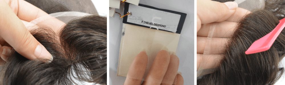fine welded mono hair system