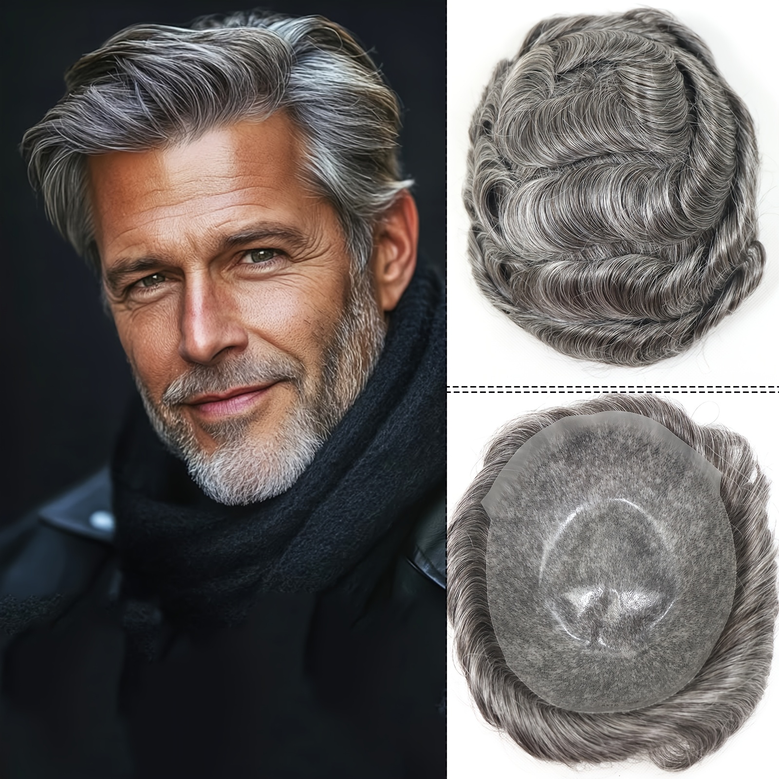 grey haired wig