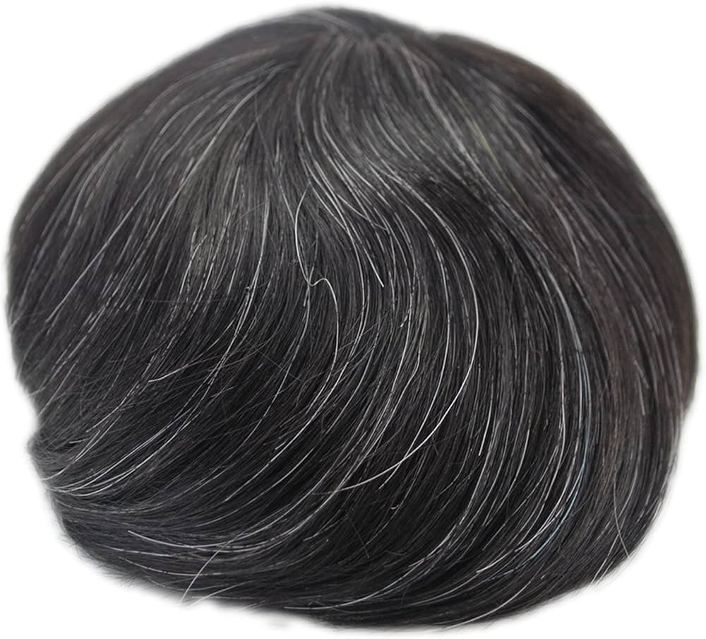 black to gray hair extensions
