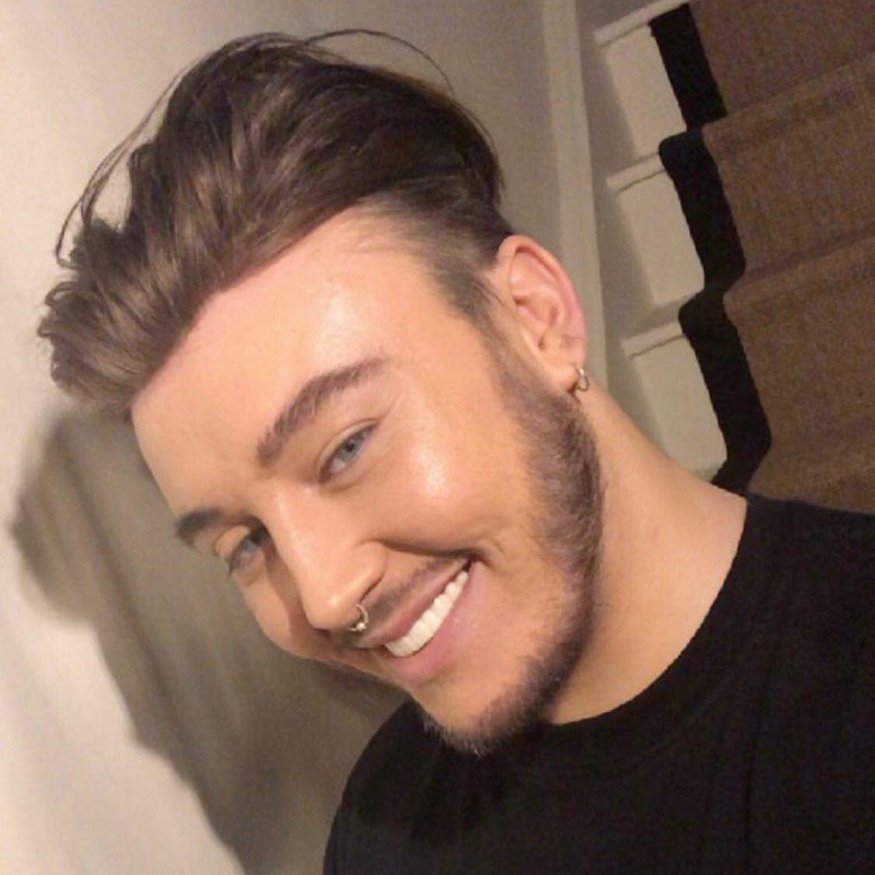 men's hairstyle for receding hairline