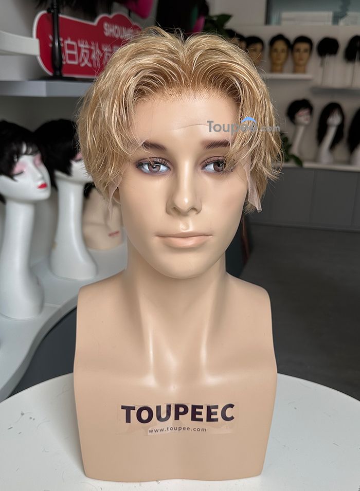 blonde lace front