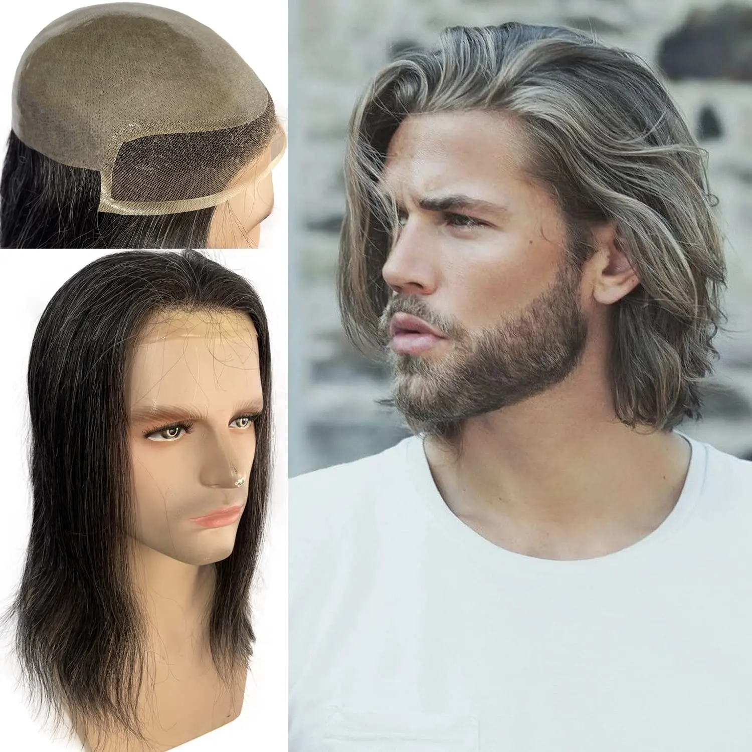 long hair wig women