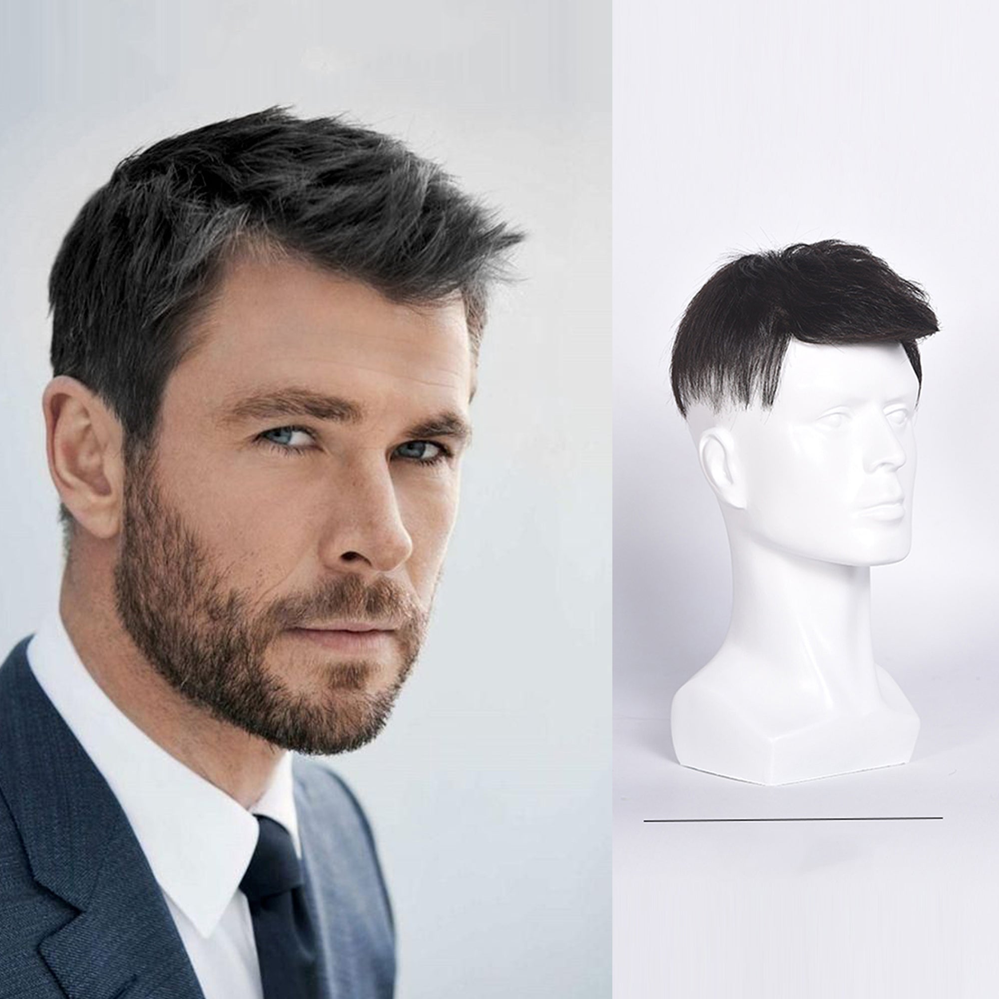 cliphair topper