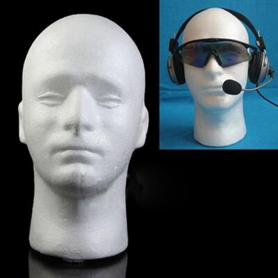 styrofoam wig stand