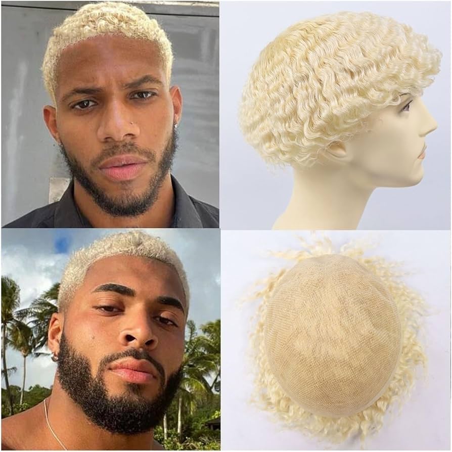 blonde bang wig