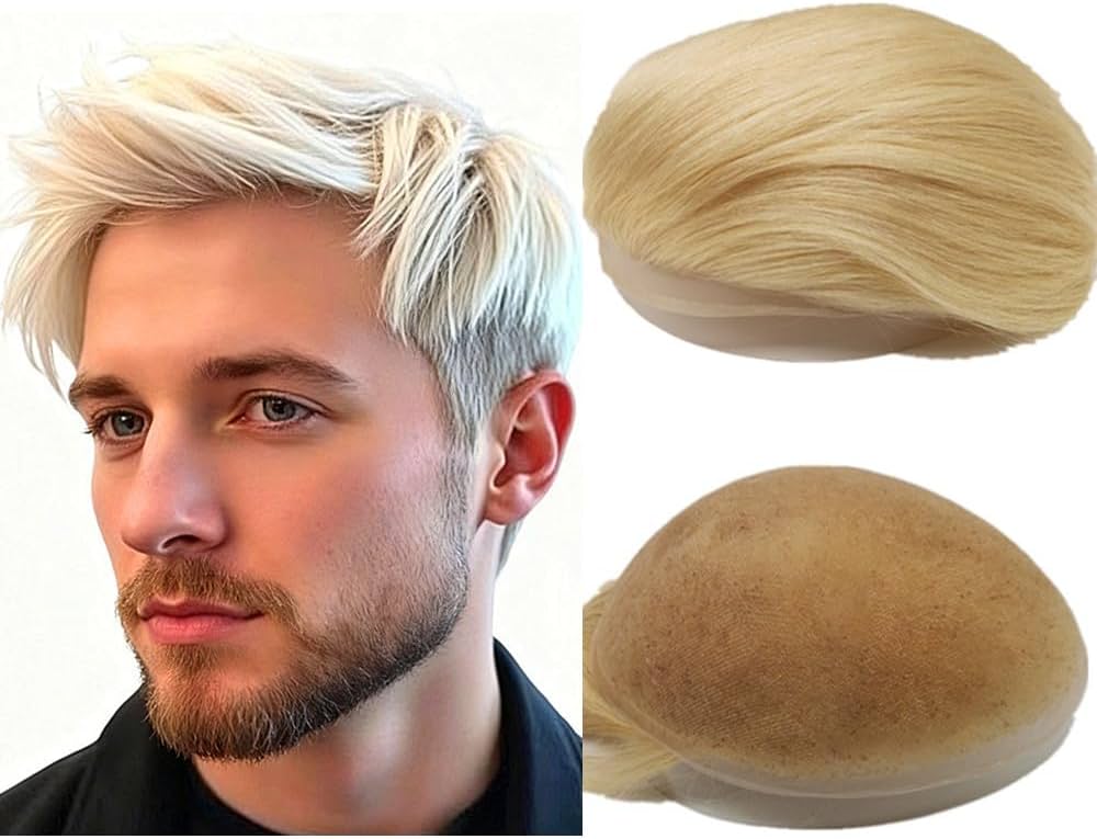 blonde bang wig