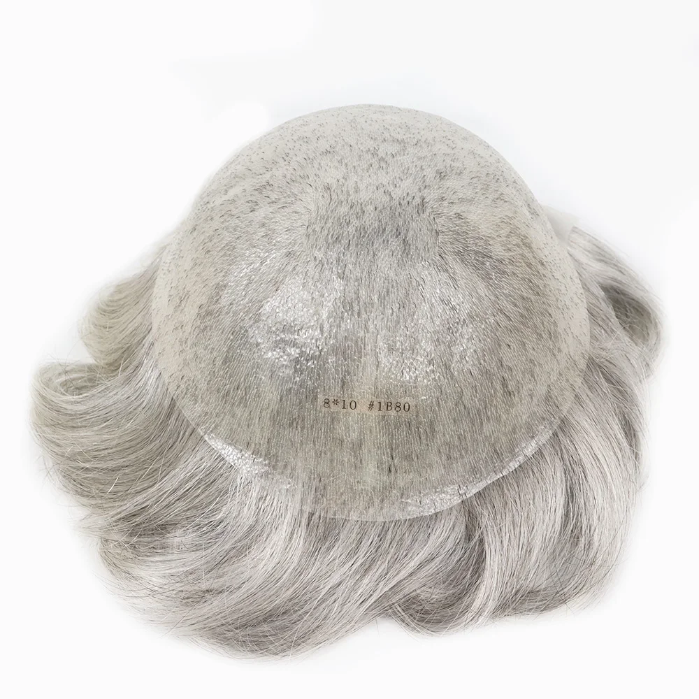 white hair topper