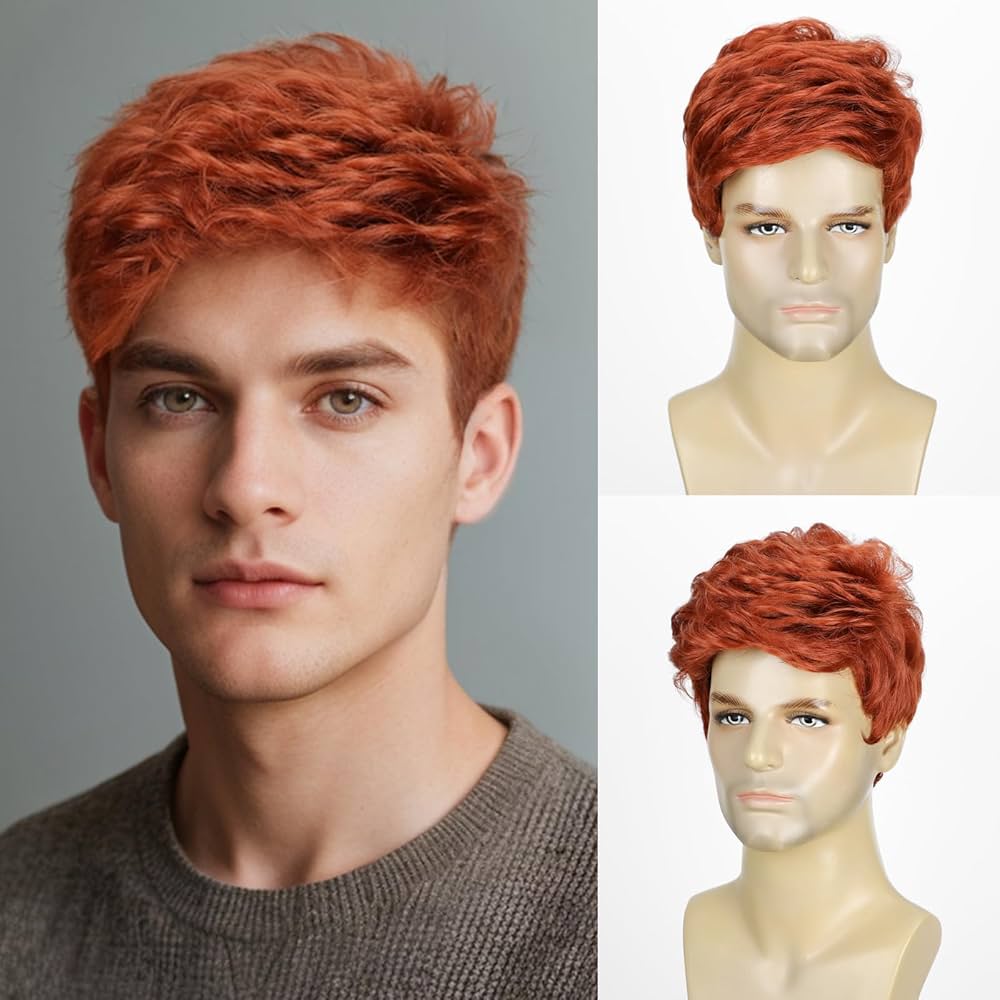 red hair wig long HairNotion