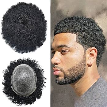 curly men's wig