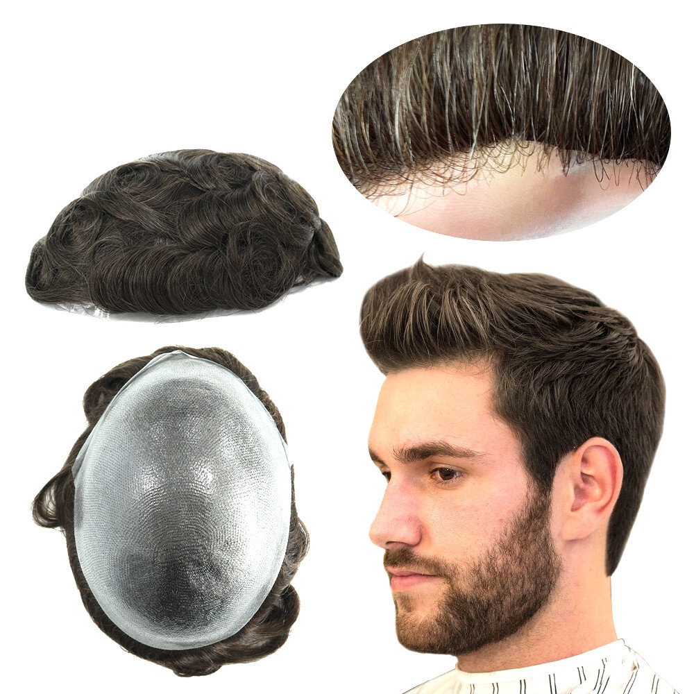 human hair topper for thinning crown