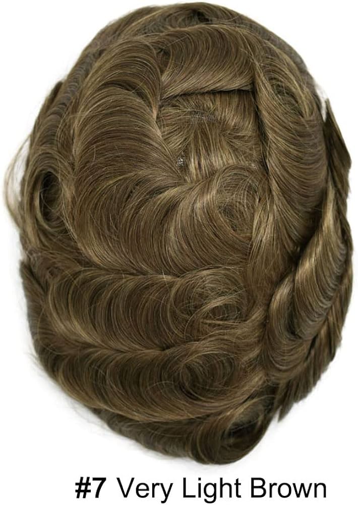 brown wig for men