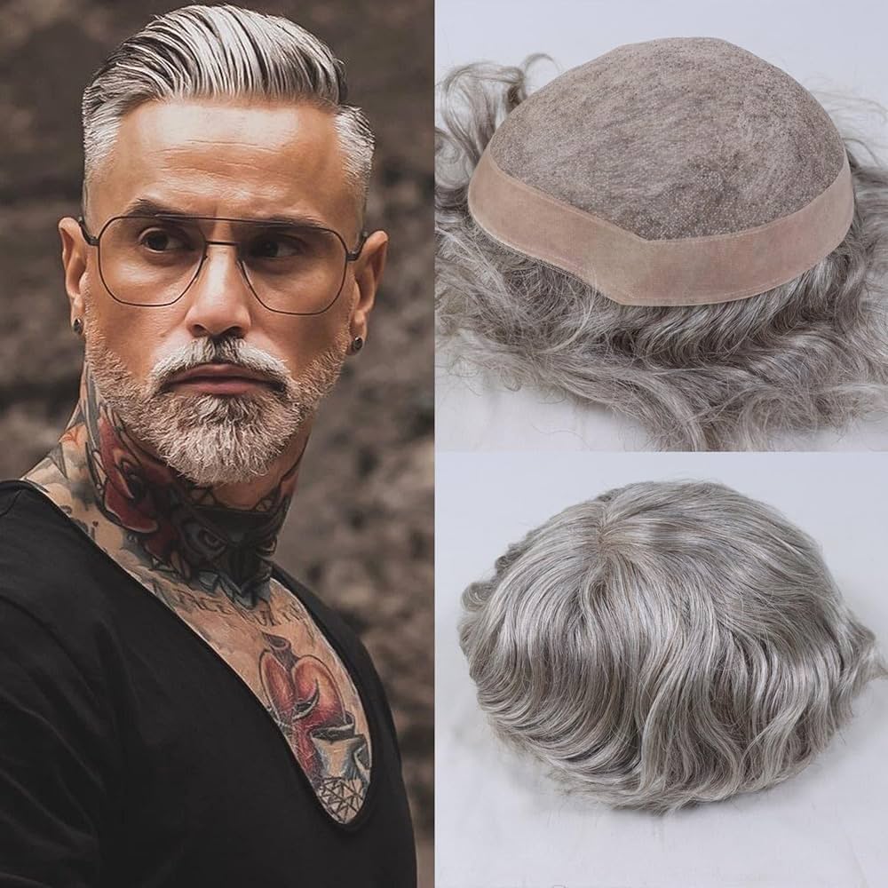 grey hair pieces
