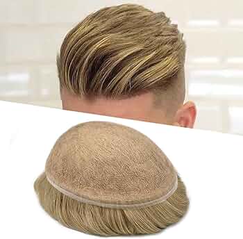 white hairpiece