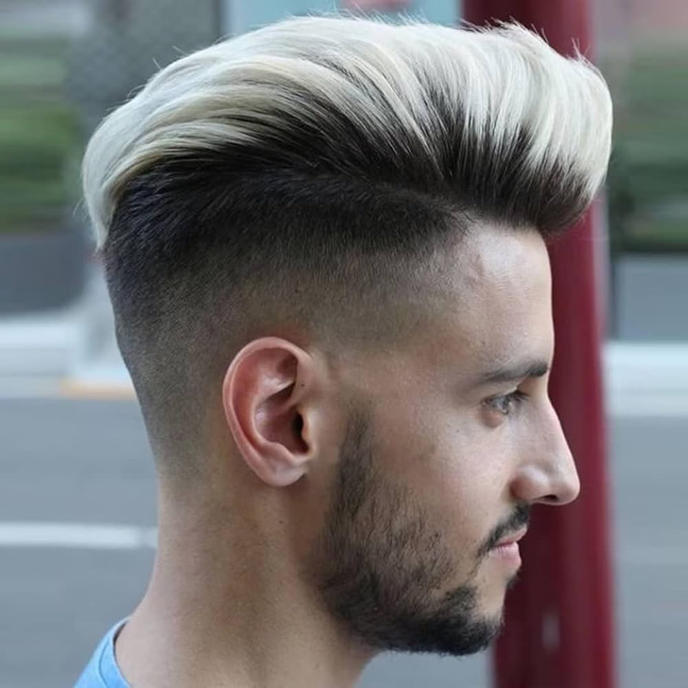 mens hair dye platinum