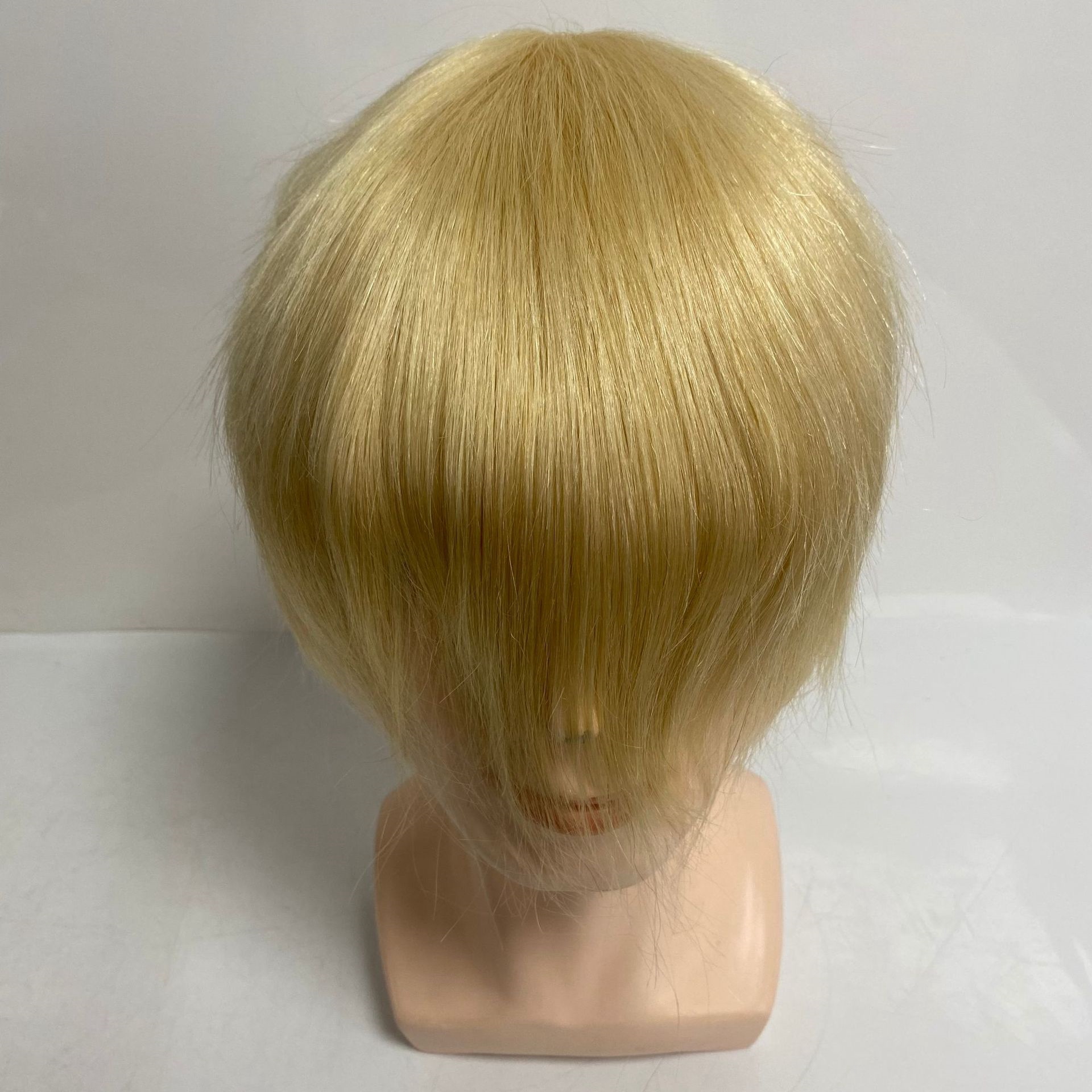 blonde bob bangs wig