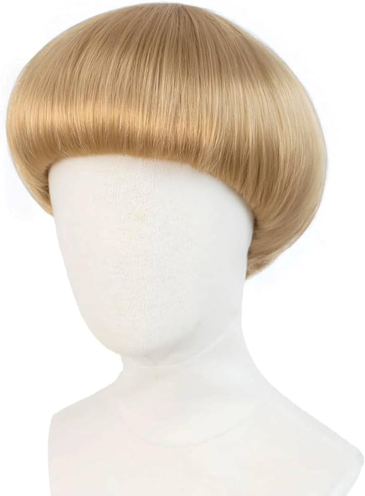 blonde bob bangs wig
