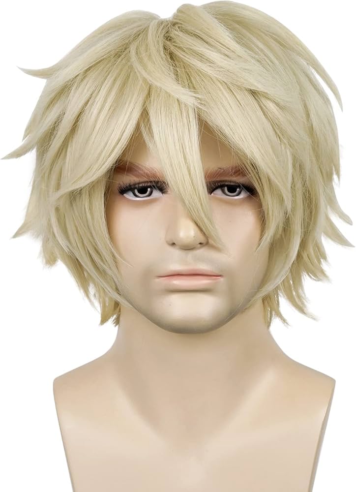 blonde bob bangs wig