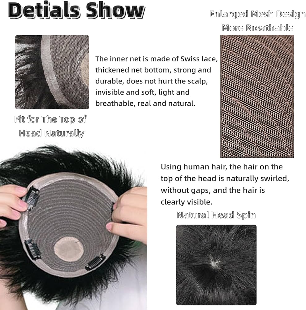clipless hair topper