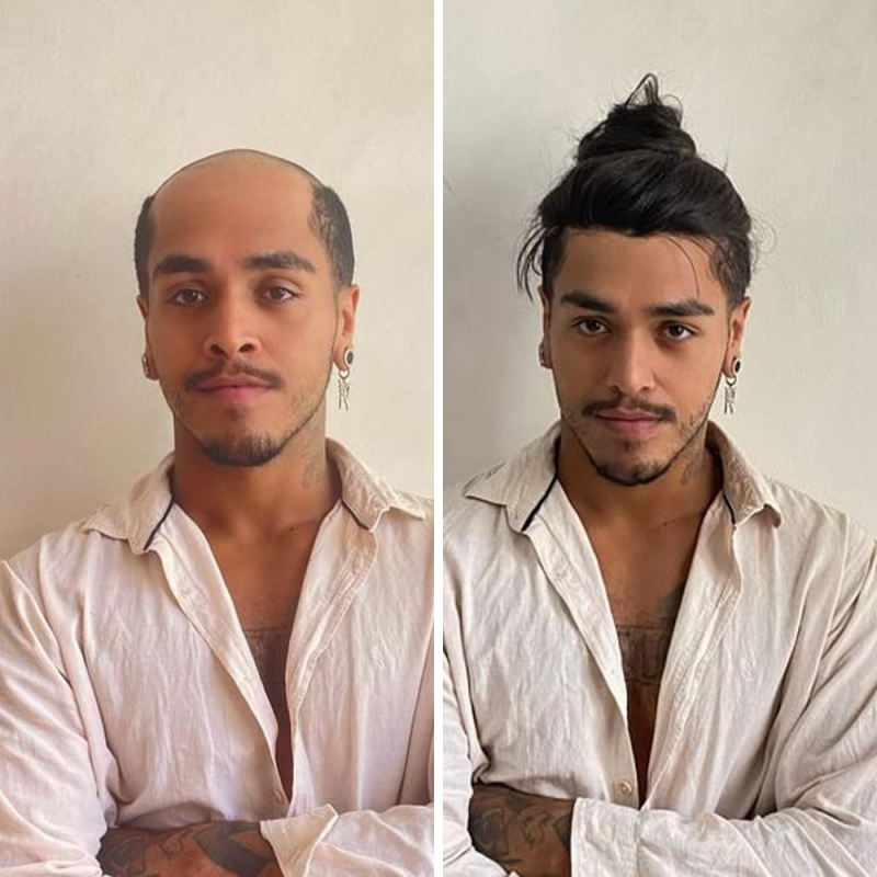 mens long hair wigs