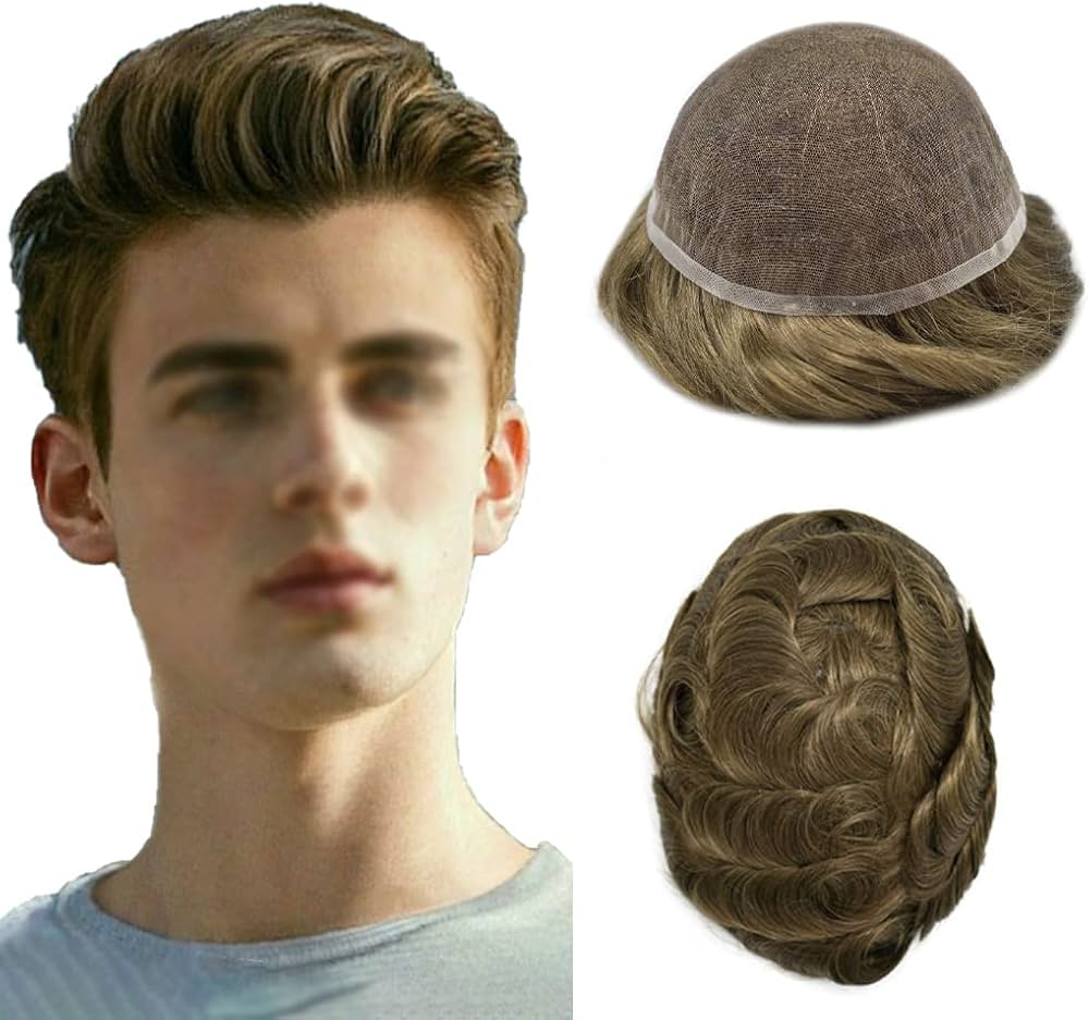 hair system men 10 length and 7 width size HairNotion