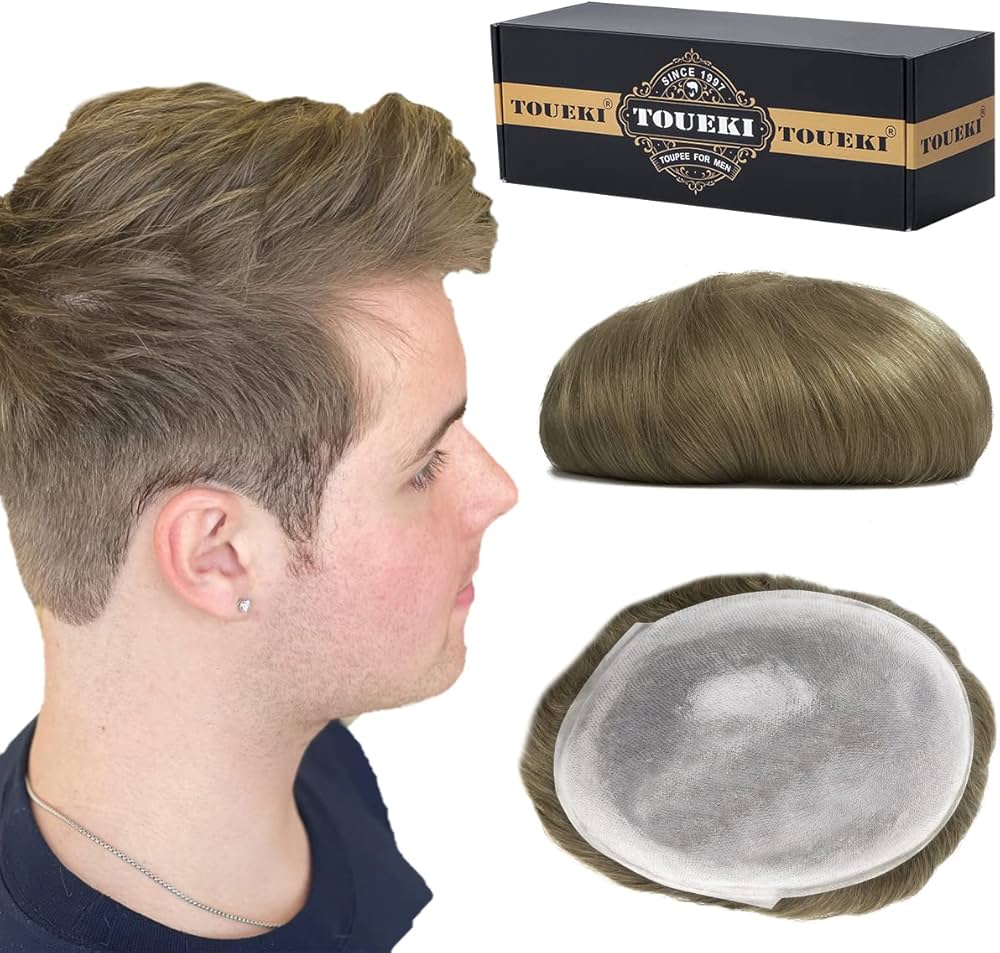 mens short blonde wig