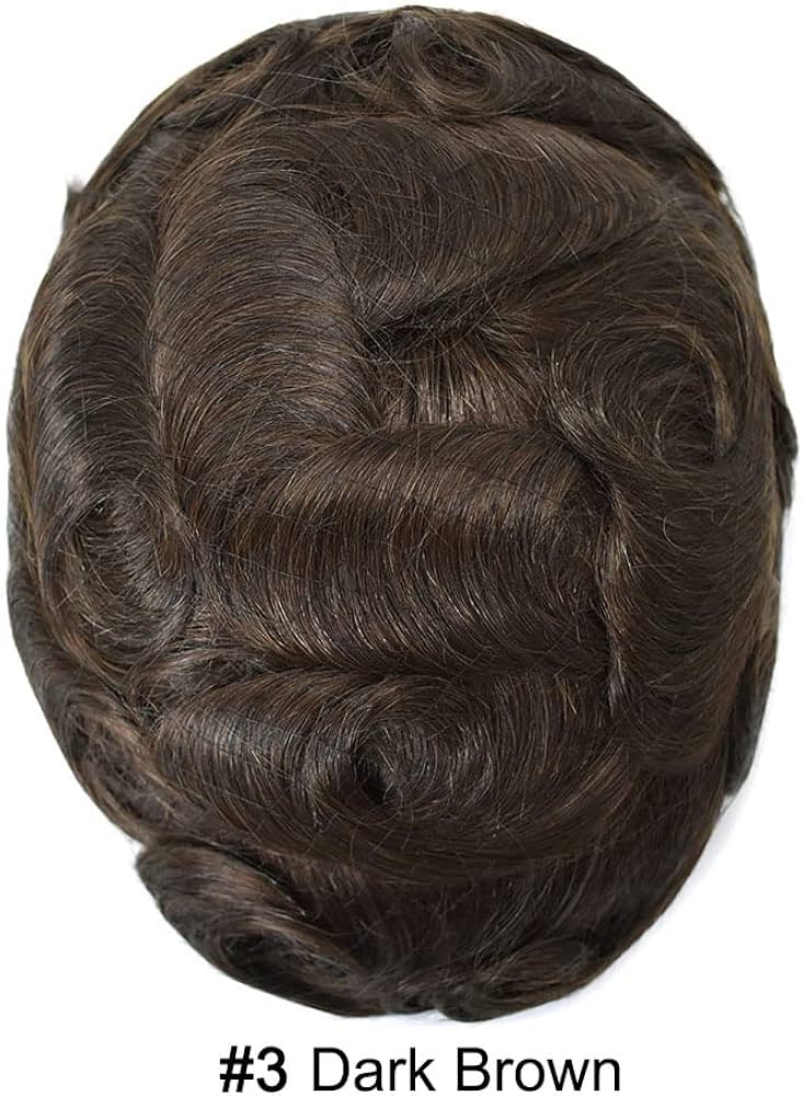 dark brown human hair wig