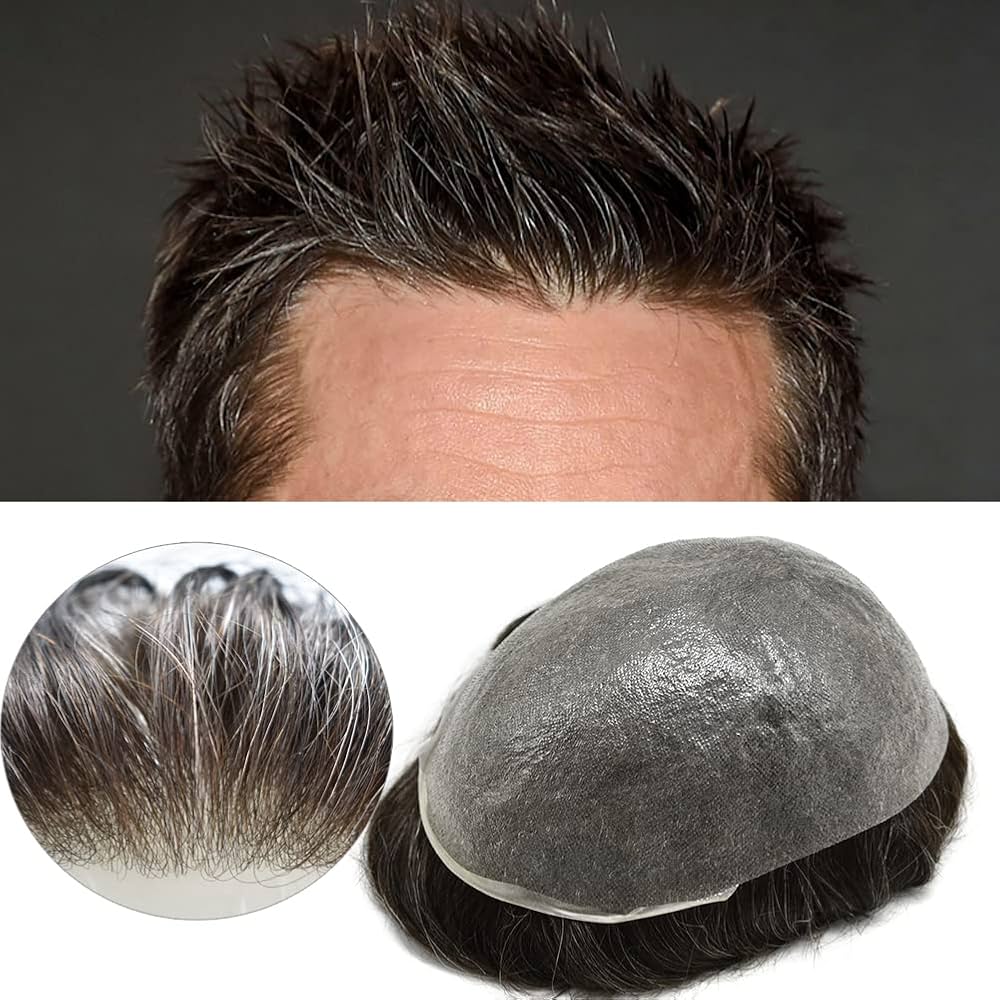 invisible hairline toupee style