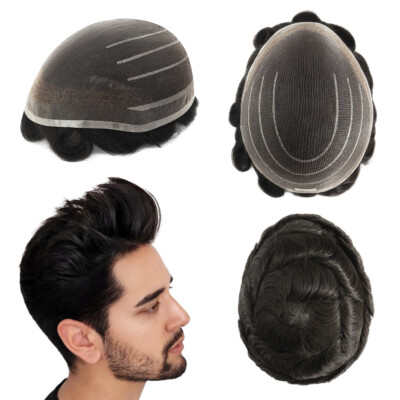mono base hair replacement style