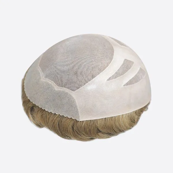 mono base hair replacement style