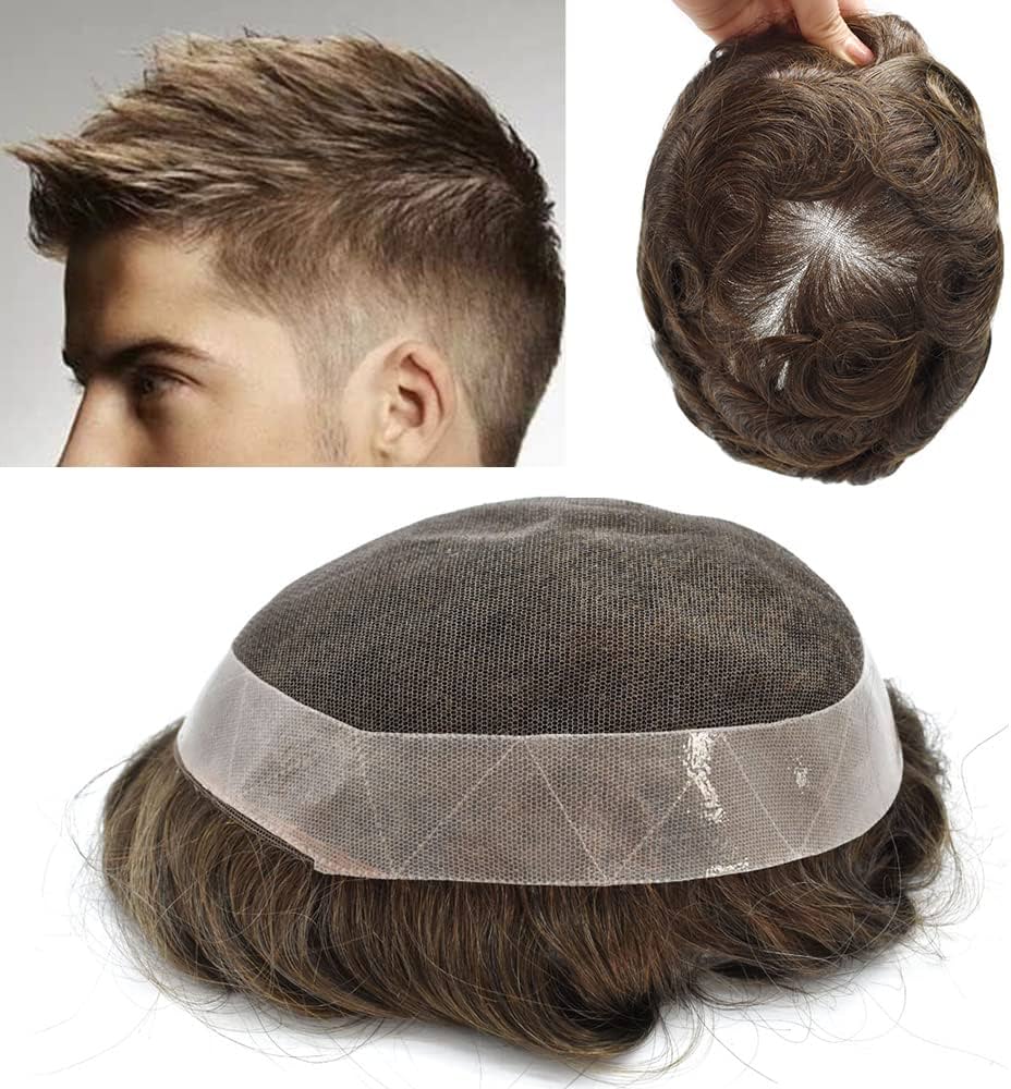 non-surgical hair replacement style
