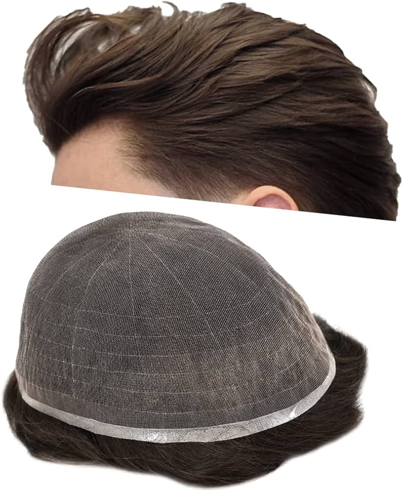 swiss lace hair system style