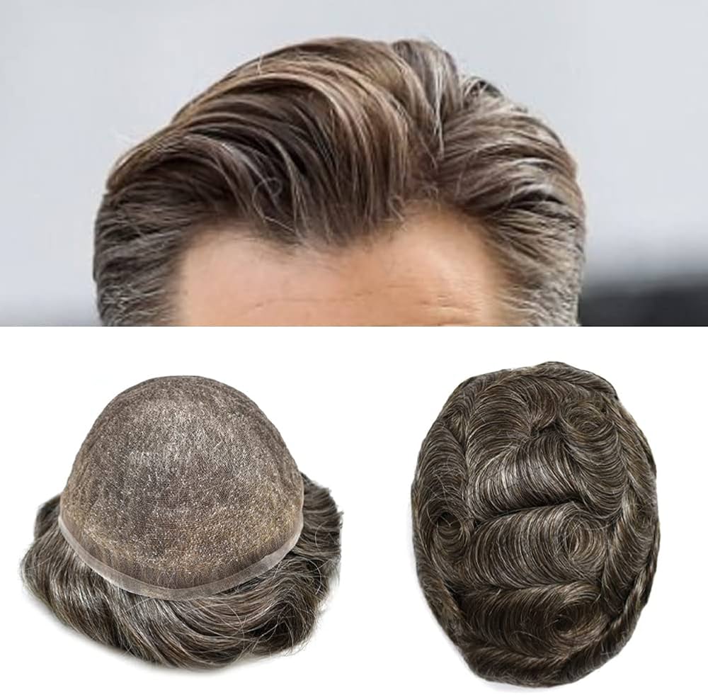 swiss lace hair system style