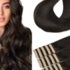 women tape in hair extensions
