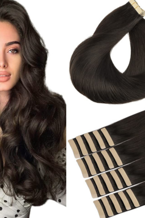 women tape in hair extensions